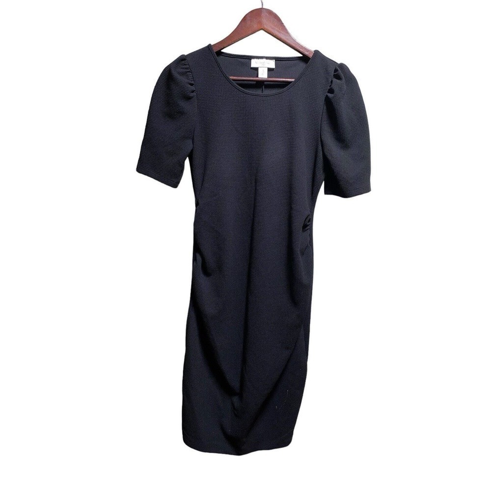 Motherhood Black Mini Dress